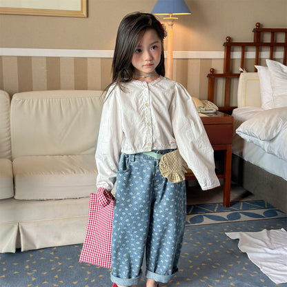 Spring Denim Pants Relaxed Pants デニム リラックスパンツ【mh0012085】