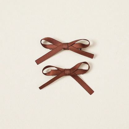 -ヘアアクセサリー ガールズリボンヘアピン前髪クリップ【mh0011287】 - mamahalo shop - ヘアアクセサリー -  べビー服 - 子供服 - 男の子 - 女の子