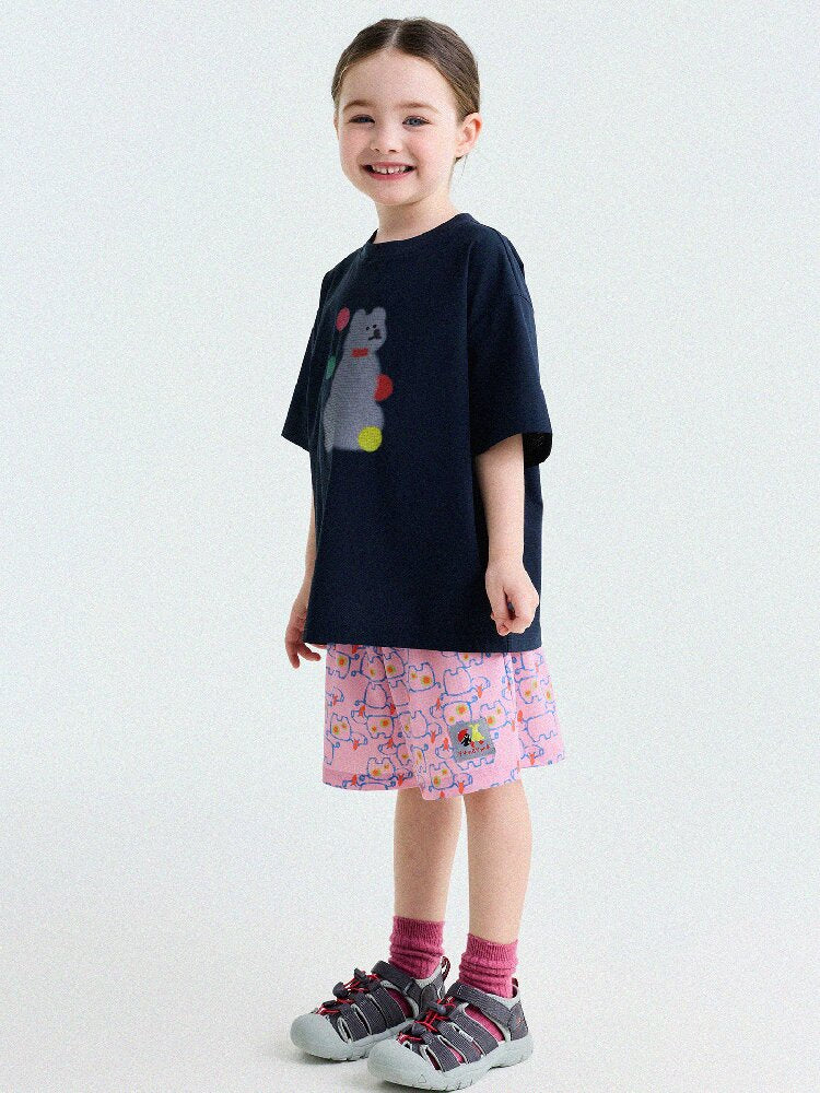 Cartoon Graphic Quick-Dry Short-Sleeved T-Shirt ドライ 半袖Tシャツ【mh0013193】