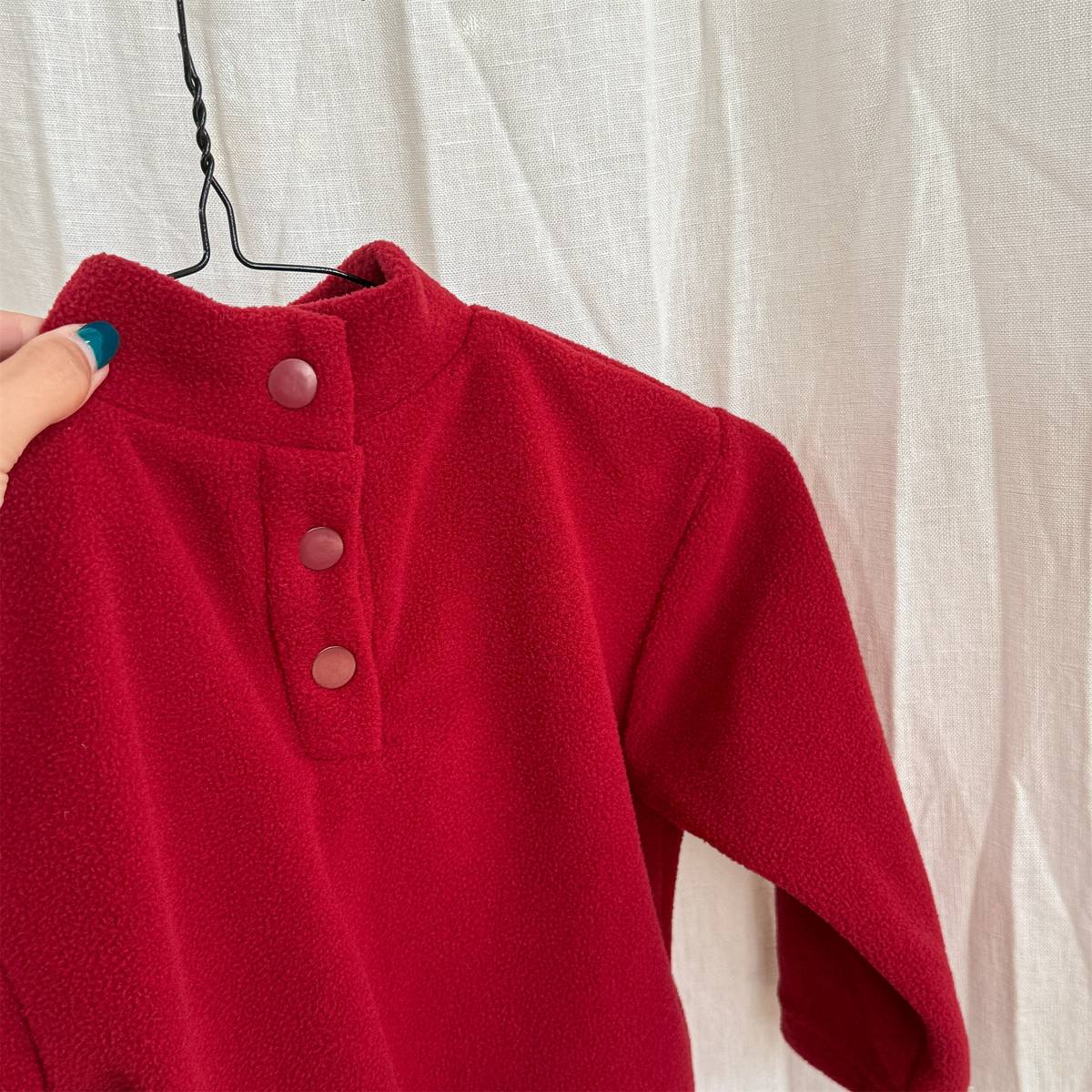 -長袖Tシャツ フリース素材 ハイネック ペンギン刺繍 プルオーバー【mh0011407】 - mamahalo shop - 長袖Tシャツ -  べビー服 - 子供服 - 男の子 - 女の子