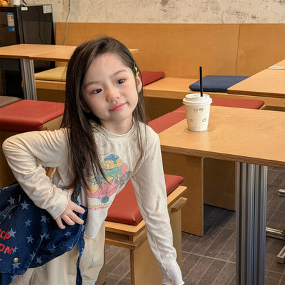 Long Sleeve Sweatshirt T Shirt 長袖 スウェット トップス【mh0012078】