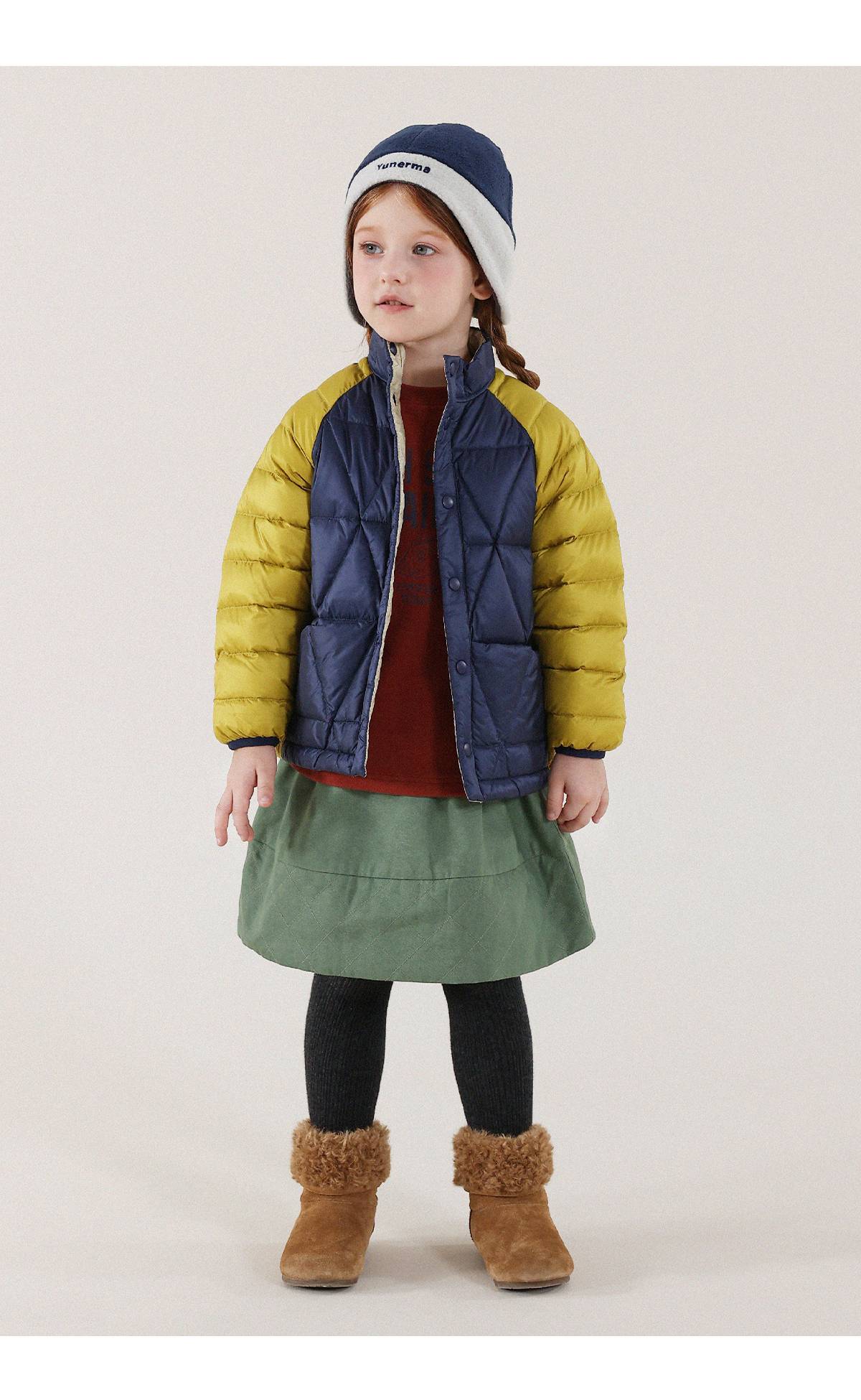 -キッズ ダウンジャケット 90%ホワイトダックダウン 撥水 軽量 アウター【mh0011344】 - mamahalo shop - ショートコート・ジャケット・ジャンパー -  べビー服 - 子供服 - 男の子 - 女の子