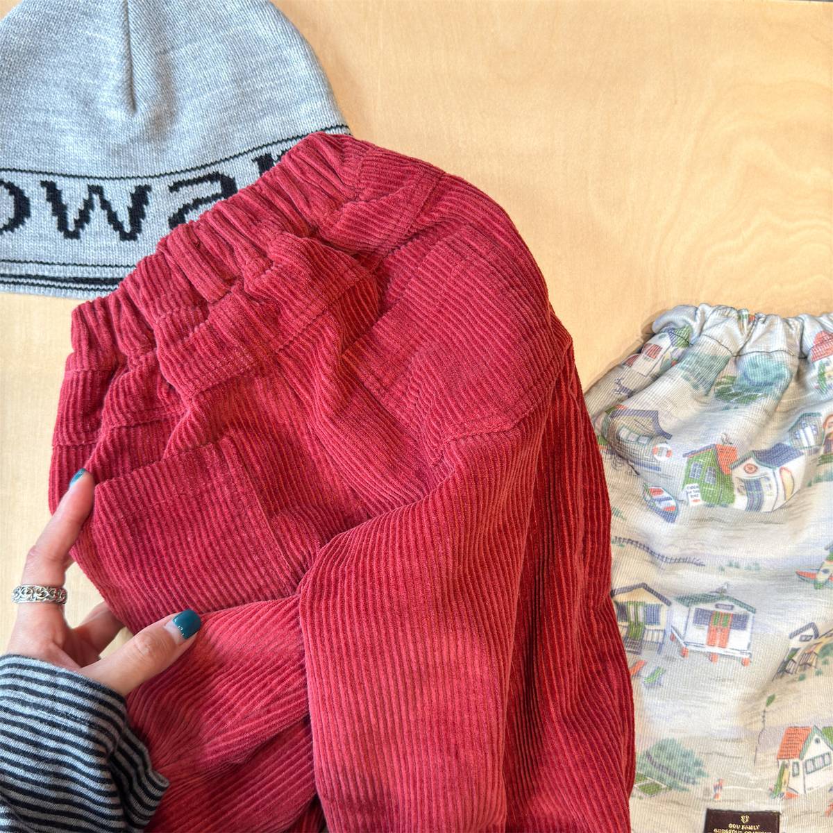 -コーデュロイロングパンツ 裏起毛 暖か長ズボン コットン素材【mh0011415】 - mamahalo shop - ロングパンツ・スウェットパンツ -  べビー服 - 子供服 - 男の子 - 女の子