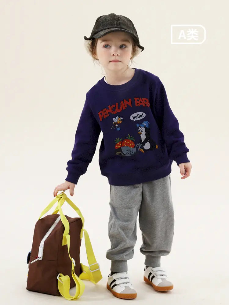 -ベーシックスウェットジョガーパンツ【mh0011301】 - mamahalo shop - ロングパンツ・スウェットパンツ -  べビー服 - 子供服 - 男の子 - 女の子