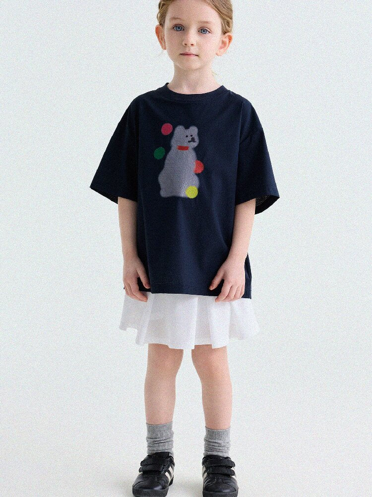 Cartoon Graphic Quick-Dry Short-Sleeved T-Shirt ドライ 半袖Tシャツ【mh0013193】