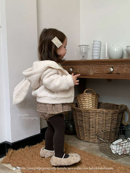 ノースリーブロンパース コーデュロイ チェック柄 フリルスカート【mh0011533】