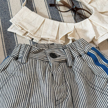 -デニムロングパンツ 裏キルティング 中綿入り ジーンズ 長ズボン【mh0011403】 - mamahalo shop - ロングパンツ・スウェットパンツ -  べビー服 - 子供服 - 男の子 - 女の子