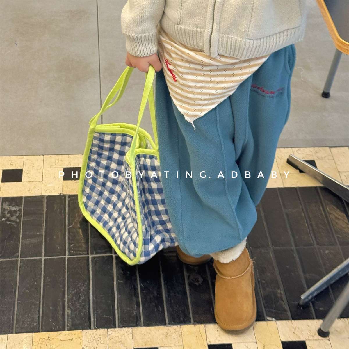 -フリーススウェットパンツ ルーズシルエット あったか長ズボン【mh0011423】 - mamahalo shop - ロングパンツ・スウェットパンツ -  べビー服 - 子供服 - 男の子 - 女の子