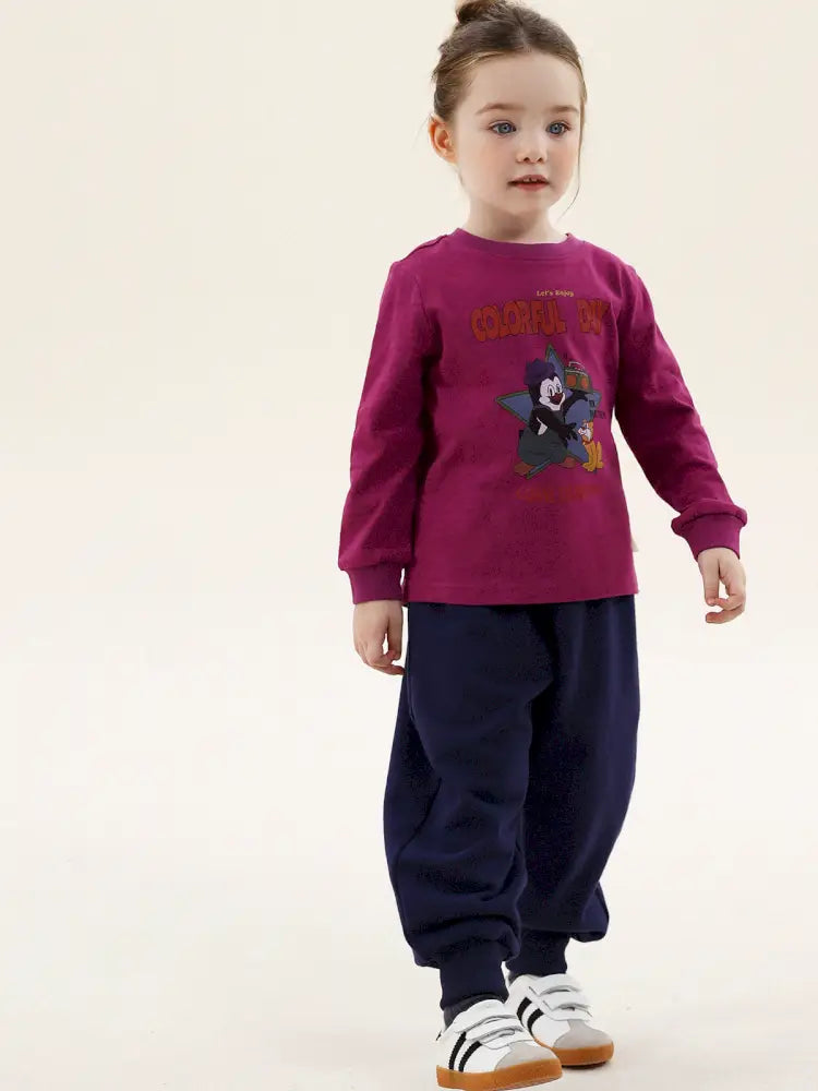 -ベーシックスウェットジョガーパンツ【mh0011301】 - mamahalo shop - ロングパンツ・スウェットパンツ -  べビー服 - 子供服 - 男の子 - 女の子