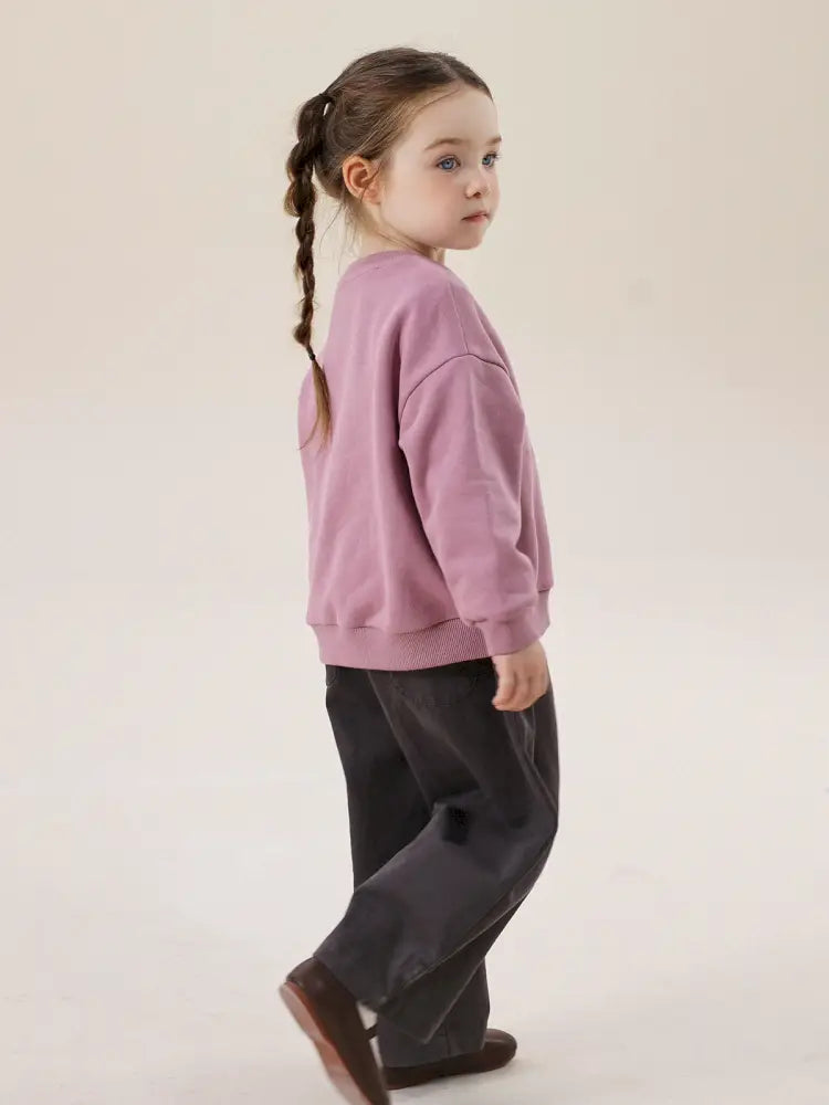 -アニマルプリント長袖スウェットトレーナー【mh0011297】 - mamahalo shop - トレーナー・フーディ -  べビー服 - 子供服 - 男の子 - 女の子