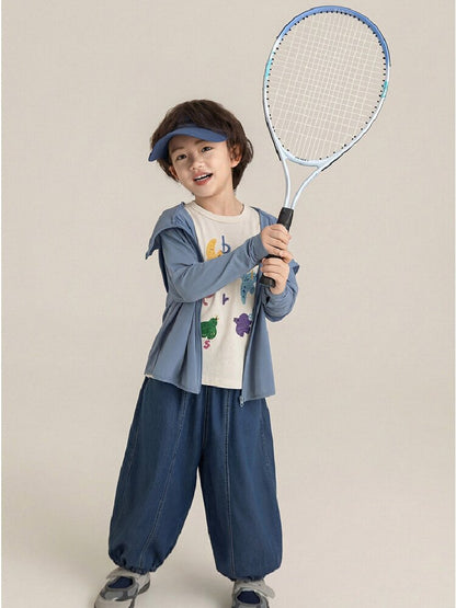 Bird Print Cotton Tee & Wide Shorts 小鳥プリント 半袖Tシャツ ショートパンツ【mh0012729】