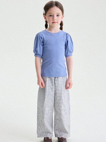 Floral Print Cotton Long Pants ドット柄 ロングパンツ【mh0013169】