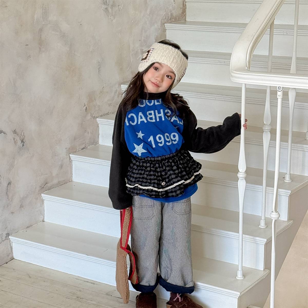 -デニムロングパンツ 裏キルティング 中綿入り ジーンズ 長ズボン【mh0011403】 - mamahalo shop - ロングパンツ・スウェットパンツ -  べビー服 - 子供服 - 男の子 - 女の子