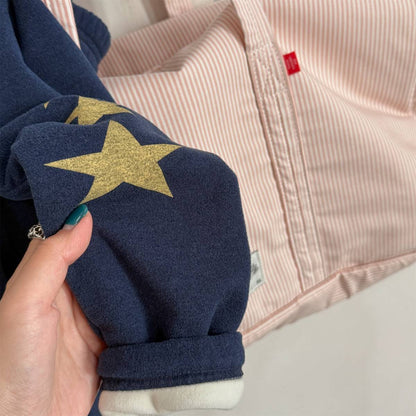 -裏起毛レギンス 星スタープリント 無地 暖かスパッツ ロングパンツ【mh0011406】 - mamahalo shop - レギンスパンツ -  べビー服 - 子供服 - 男の子 - 女の子