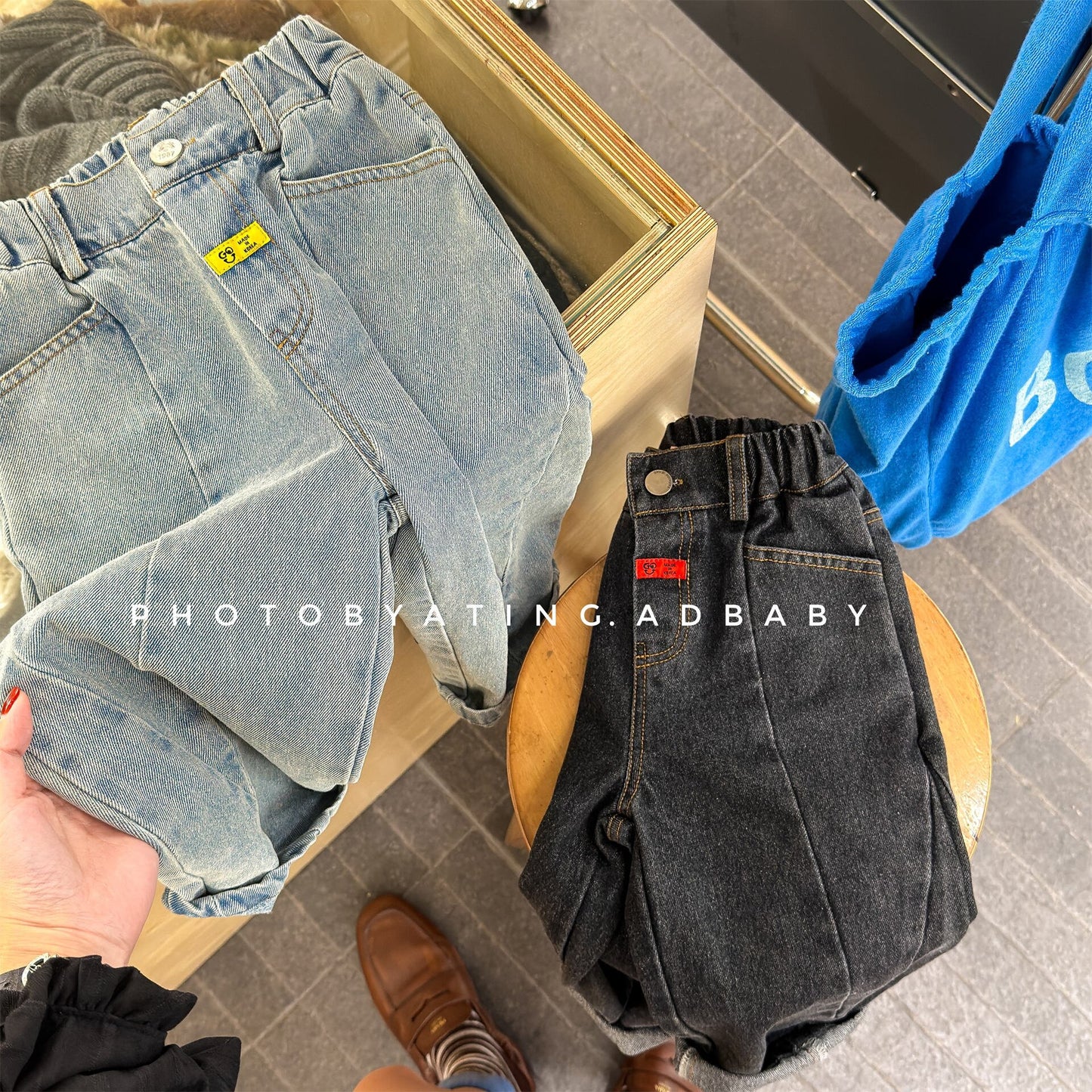 Spring Denim Tapered Pants デニム テーパードパンツ【mh0012082】