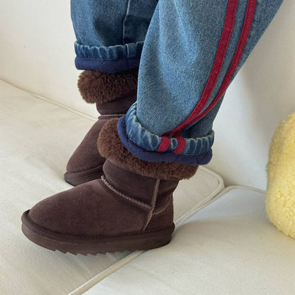 -デニムロングパンツ 裏キルティング 中綿入り ジーンズ 長ズボン【mh0011403】 - mamahalo shop - ロングパンツ・スウェットパンツ -  べビー服 - 子供服 - 男の子 - 女の子