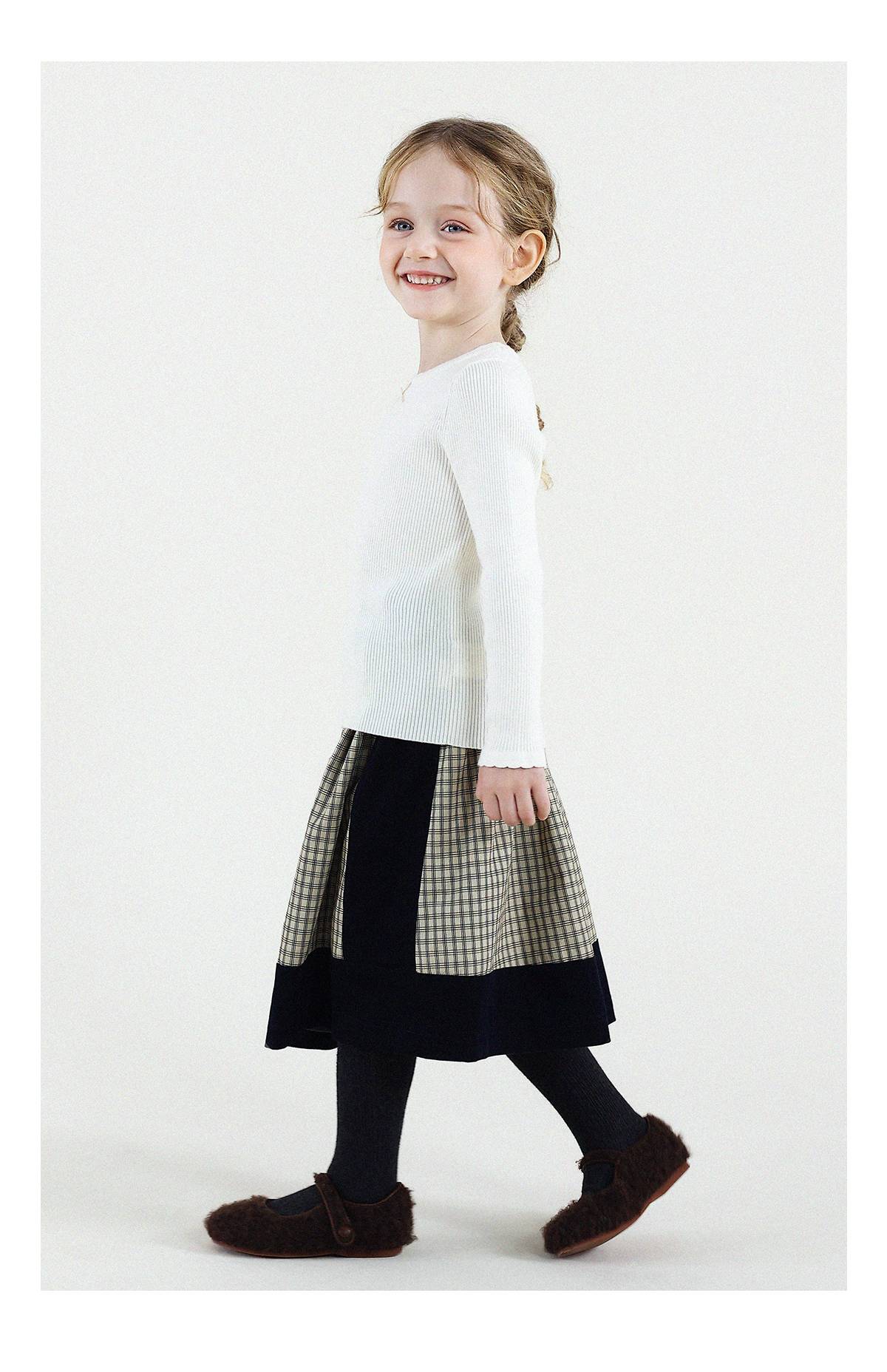 -キッズ タイツ 裏起毛 暖かい レギンス 無地 ファッション【mh0011345】 - mamahalo shop - レギンスパンツ -  べビー服 - 子供服 - 男の子 - 女の子