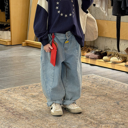 Spring Denim Tapered Pants デニム テーパードパンツ【mh0012082】