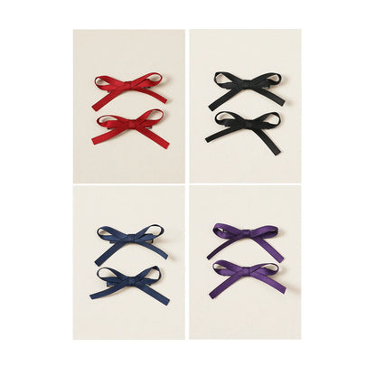 -ヘアアクセサリー ガールズリボンヘアピン前髪クリップ【mh0011287】 - mamahalo shop - ヘアアクセサリー -  べビー服 - 子供服 - 男の子 - 女の子