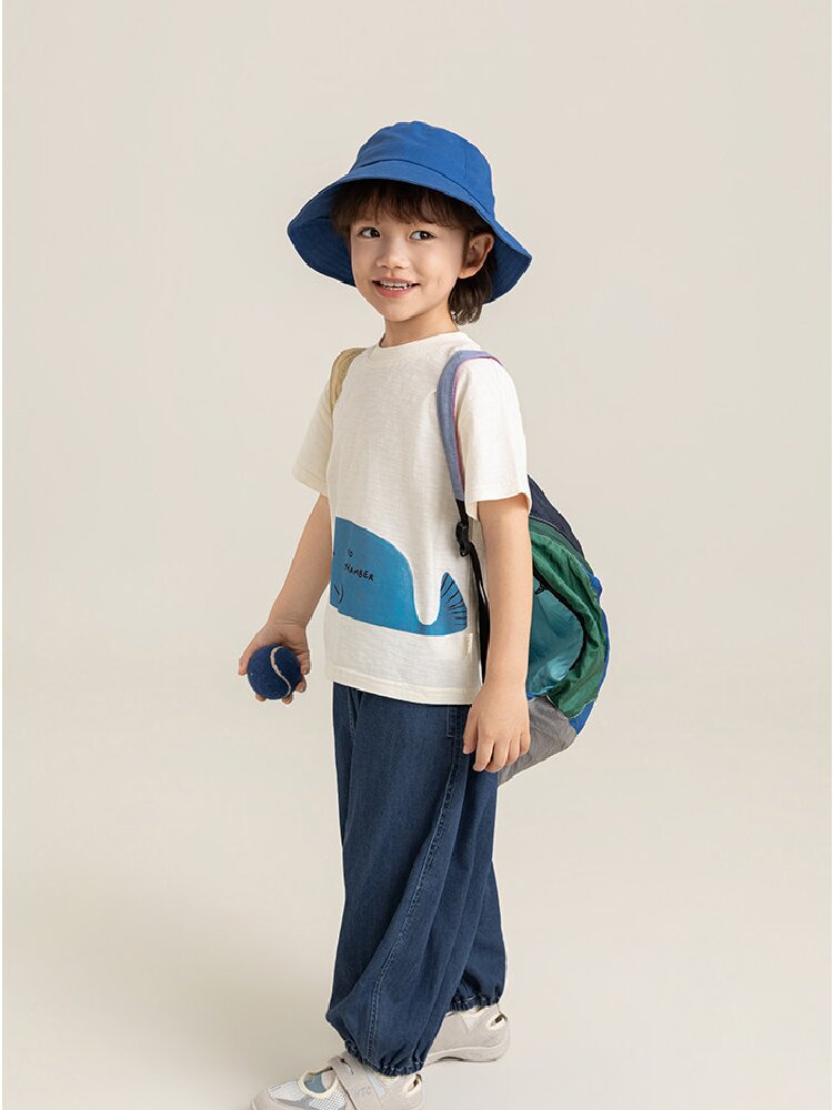 Cute Animal Graphic Cotton T-shirt アニマル プリント コットン Tシャツ【mh0012741】