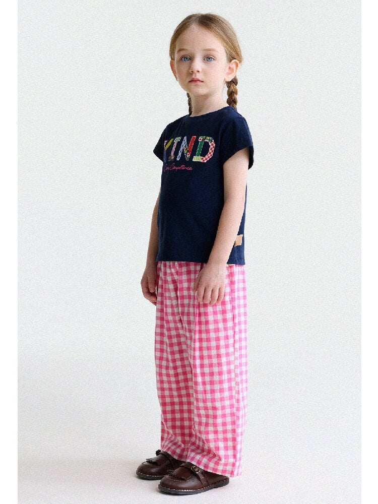 Floral Print Cotton Long Pants ドット柄 ロングパンツ【mh0013169】