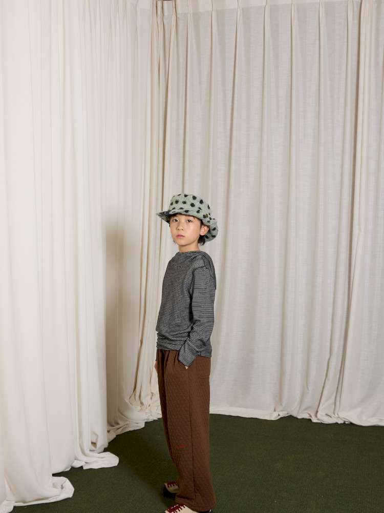 yummy&amp;rocky | Pantalones deportivos de forro polar grueso con bordado de logo [mh0020048]