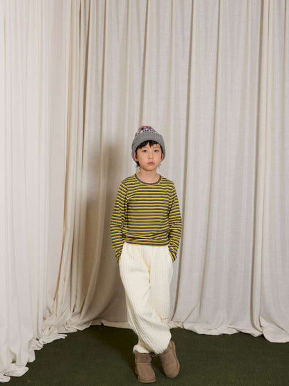 yummy&amp;rocky | Pantalones deportivos de forro polar grueso con bordado de logo [mh0020048]