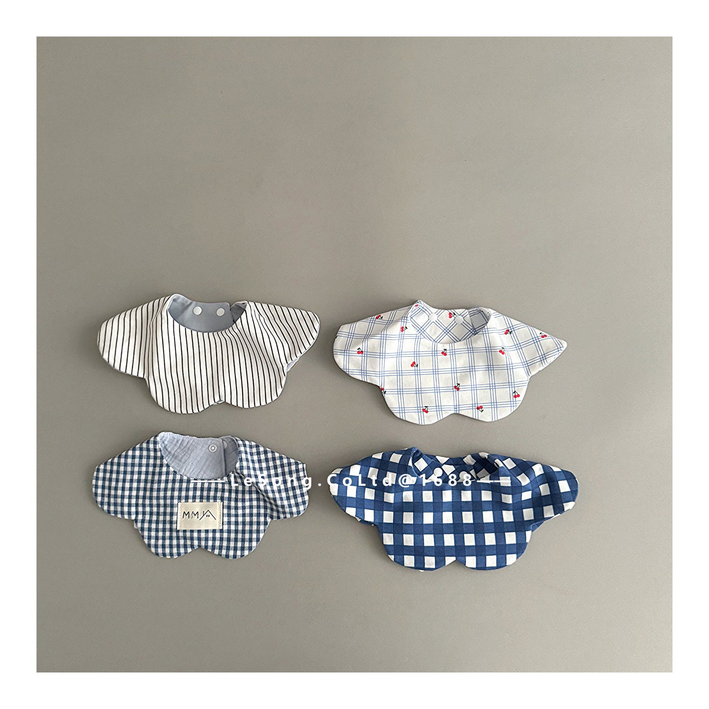 ベビースタイ ビフ フラワー サークル よだれかけ【mh0011818】