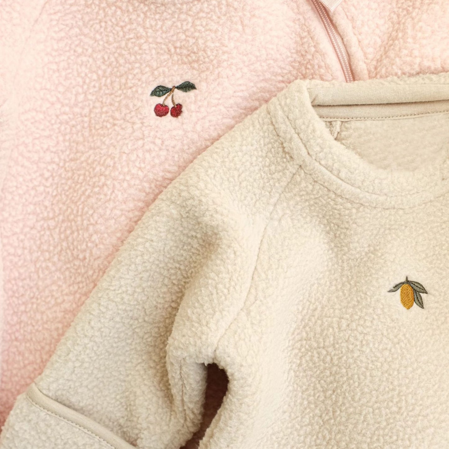 アウタージャンプスーツ ボアフリース 刺繍 防寒 ジップアップ【mh0011711】