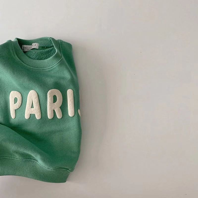 Baby Logo Print Long-Sleeve Sweatshirt [mh0000957]