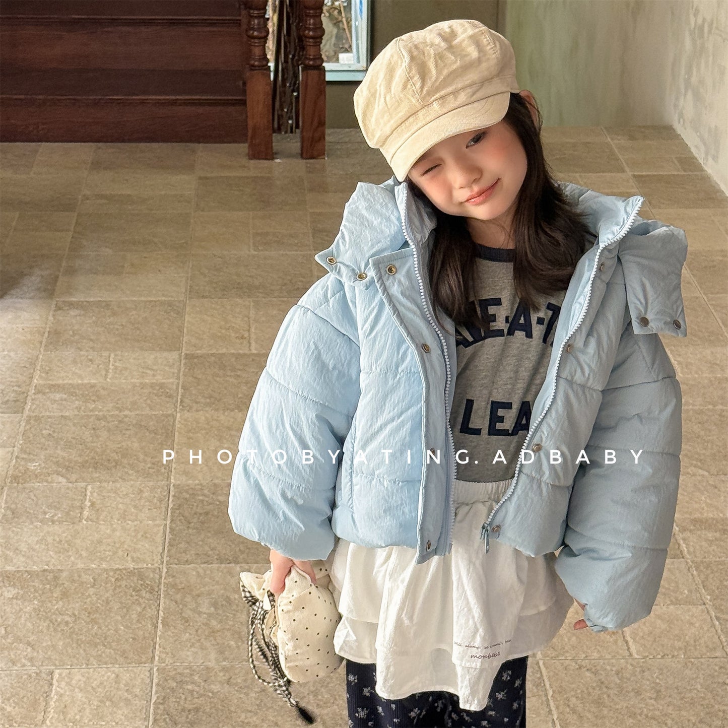 フーディボンバージャケット 中綿ブルゾン コート【mh0011917】