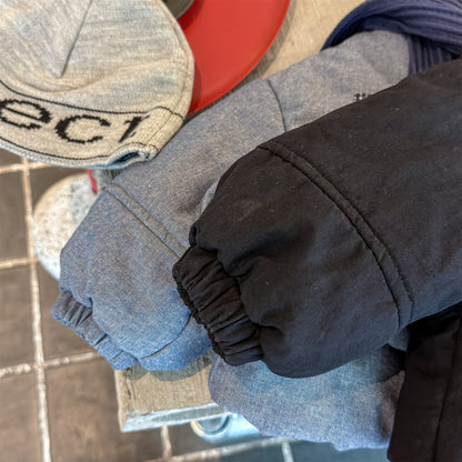 パッチワークブルゾン 中綿ジャケット コート【mh0011918】