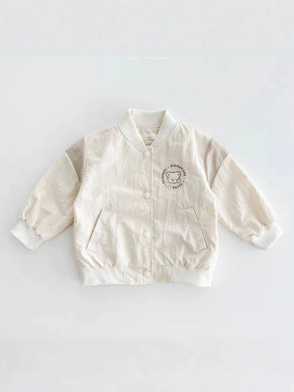 Baby Bicolor Varsity Blouson Jacket [mh0014627]