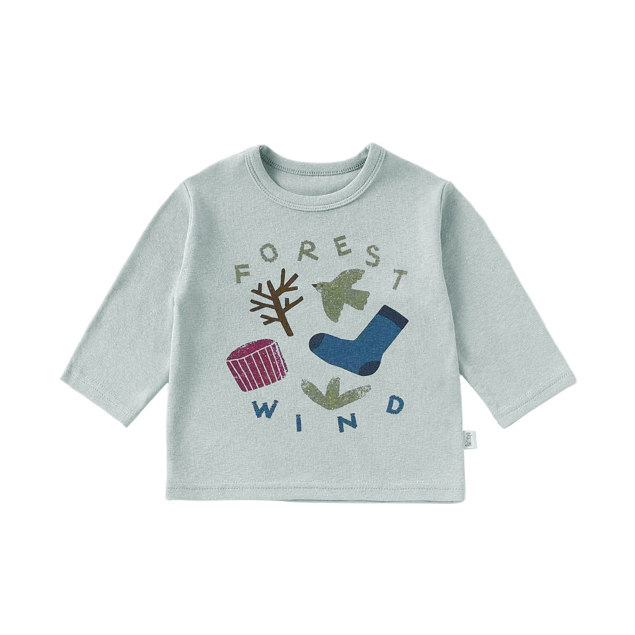 ベビー キッズ プリント 長袖Tシャツ【mh0014134】