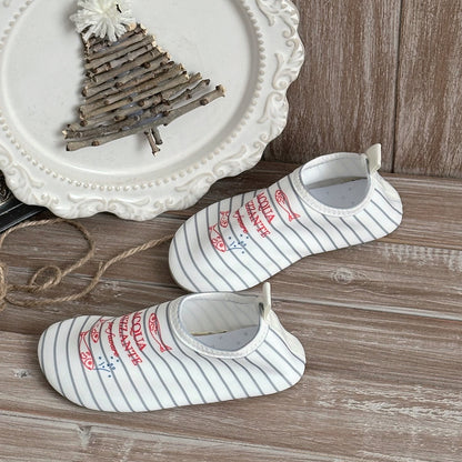 Children's Soft Sole Anti-Slip Beach Shoes フリル マリンシューズ【mh0013327】