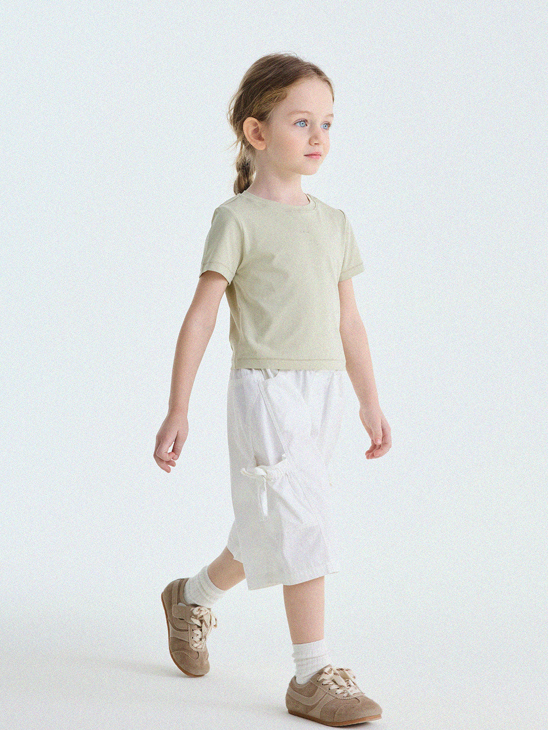 Ribbon Detail Cropped Pants リボン ハーフパンツ【mh0013179】
