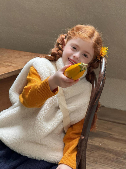 ボトルネックベスト ボア素材 ハイネック フード付き アウター 重ね着【mh0011734】