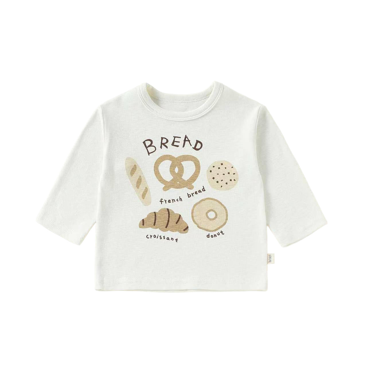 ベビー キッズ プリント 長袖Tシャツ【mh0014134】