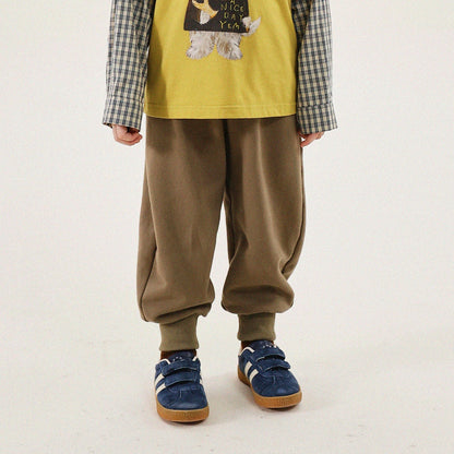 -ベーシックスウェットジョガーパンツ【mh0011301】 - mamahalo shop - ロングパンツ・スウェットパンツ -  べビー服 - 子供服 - 男の子 - 女の子