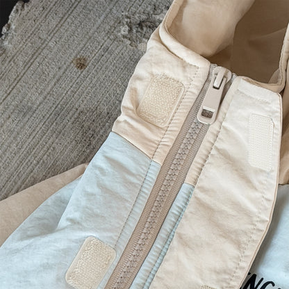 中綿ダウンジャケット パッチワーク アウター コート【mh0011900】