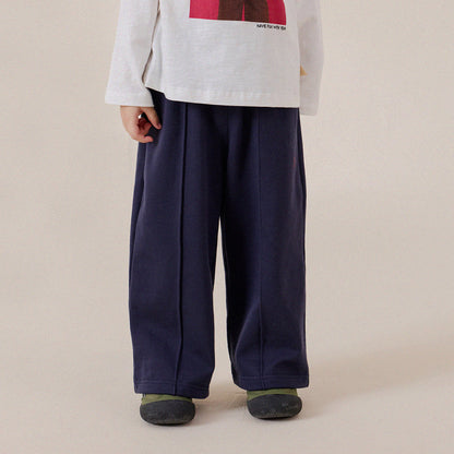 Kids' Junior Straight Center Pintuck Sweatpants