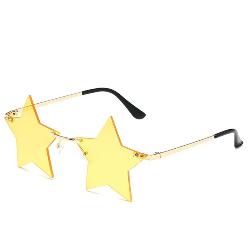 Star Rimless Sunglasses 星型 サングラス【mh0013011】