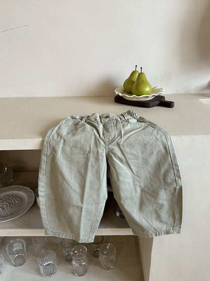 -ハートポケットルーズロングパンツ【mh0011044】 - mamahalo shop - ロングパンツ・スウェットパンツ -  べビー服 - 子供服 - 男の子 - 女の子