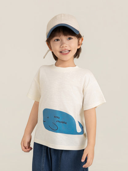 Cute Animal Graphic Cotton T-shirt アニマル プリント コットン Tシャツ【mh0012741】