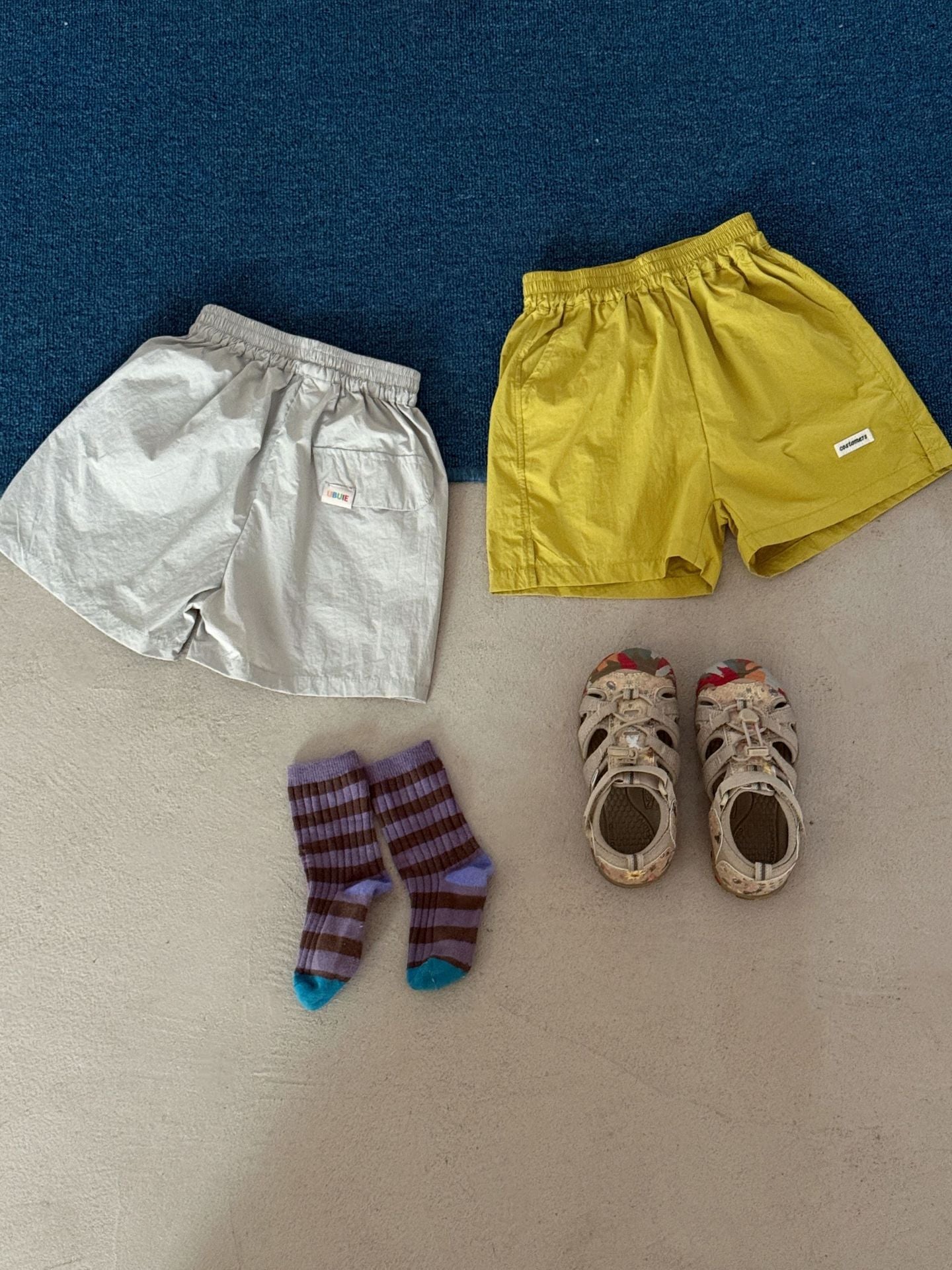 Outdoor Quick-dry Block Shorts スポーツ ハーフパンツ【mh0013312】