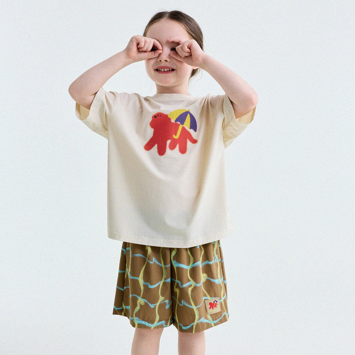 Cartoon Graphic Quick-Dry Short-Sleeved T-Shirt ドライ 半袖Tシャツ【mh0013193】