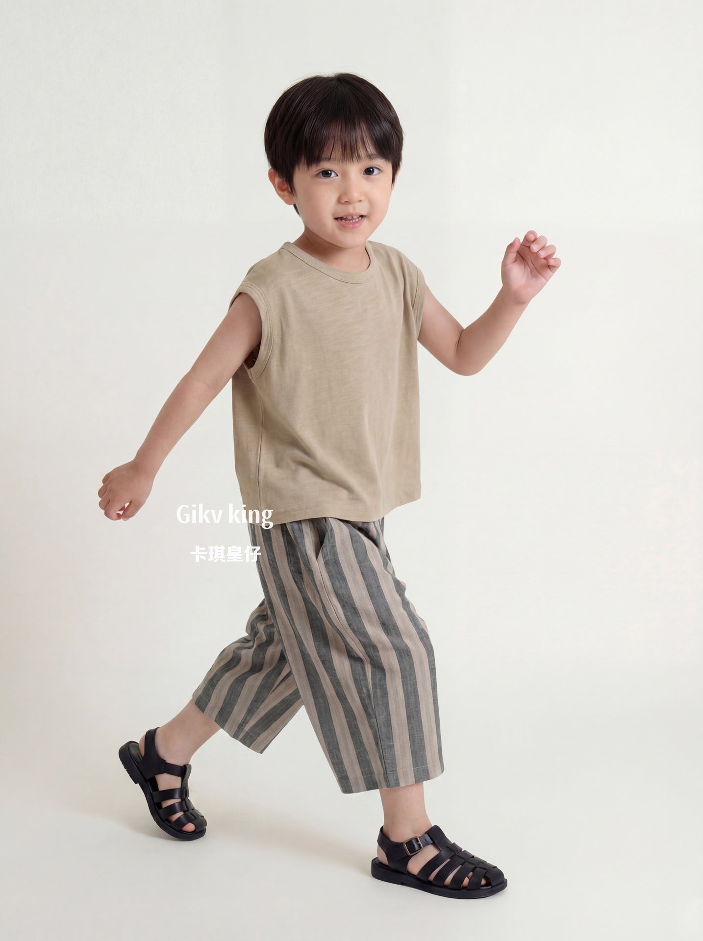 Striped Woven Cotton Shorts ストライプ ハーフパンツ【mh0013476】
