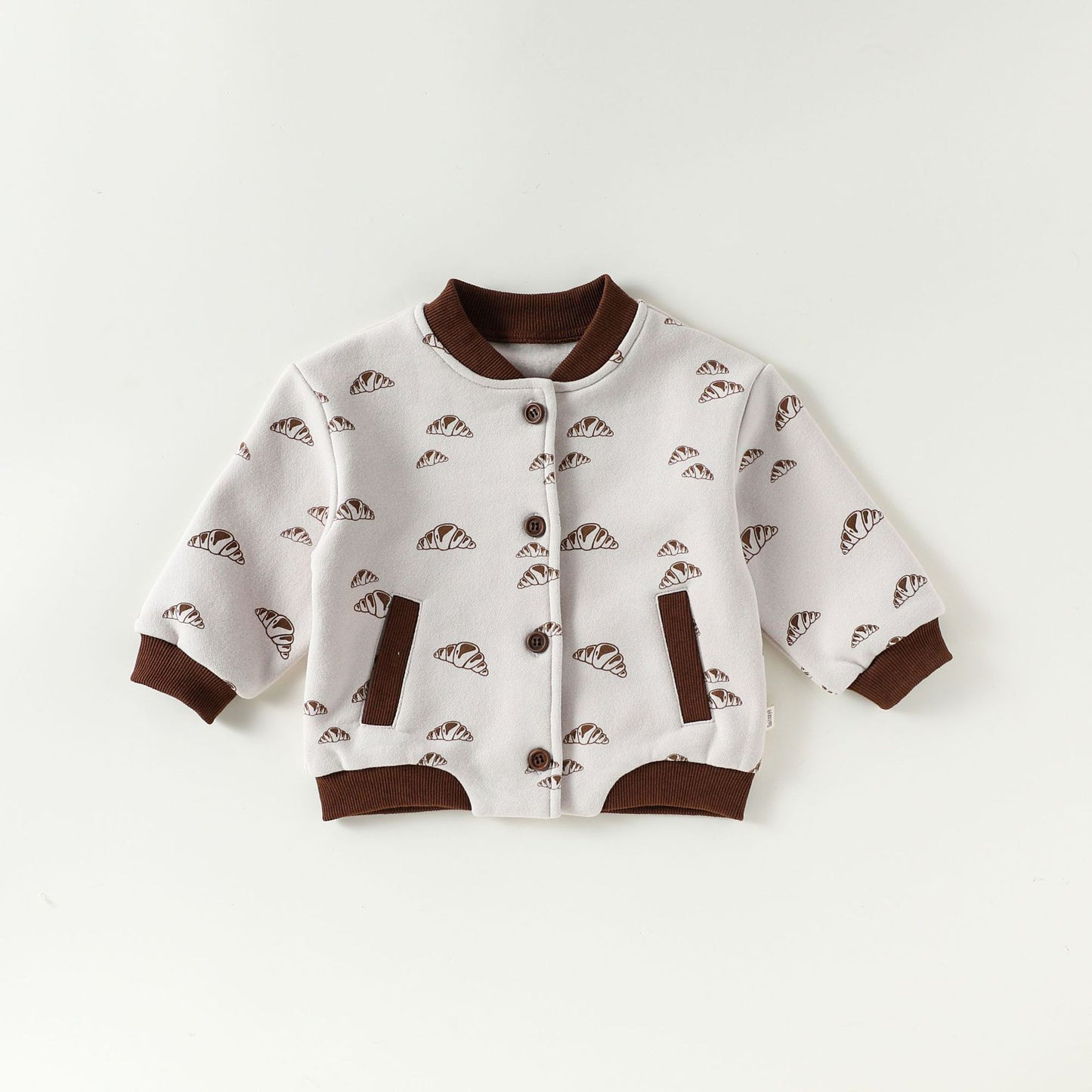 ジャケット/パンツ 厚手裏起毛 ジャージ パンブレッドプリント【mh0011717】