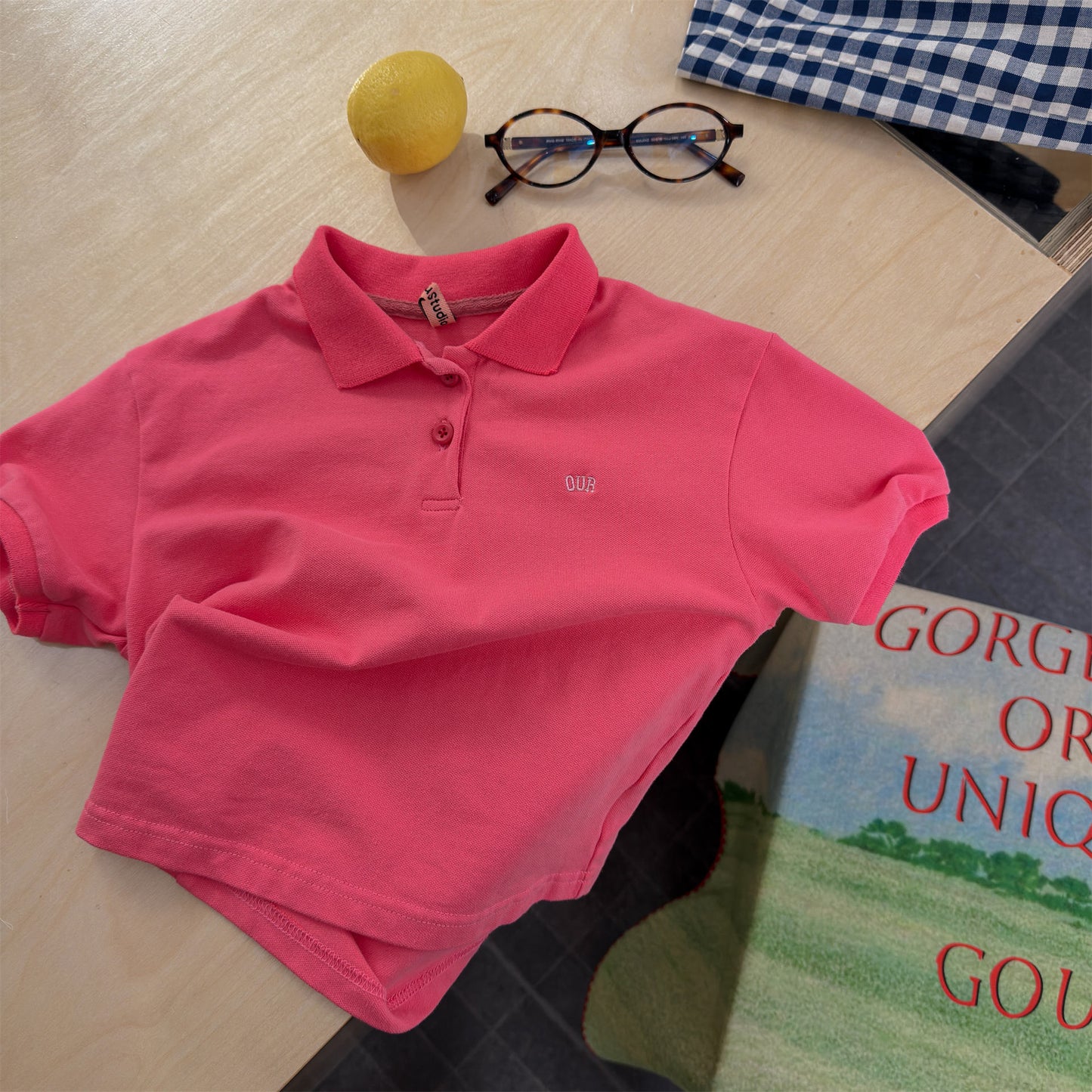 Short Sleeve Pique Cotton Polo Shirt 半袖 コットン 鹿の子 ポロシャツ【mh0012658】