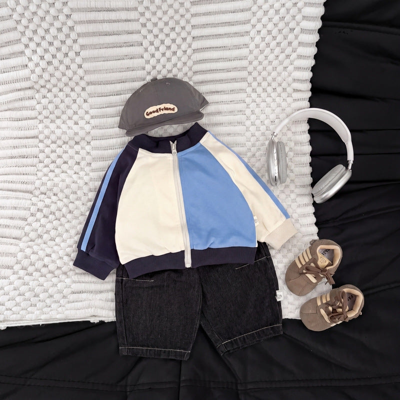 Pantalones vaqueros anchos holgados para bebé/niño/a [mh0014007]